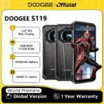 DOOGEE S119 Rugged Smartphone – 6,72" FHD+, 8GB+512GB, 100MP, 10200mAh, 33W, Android 14