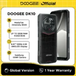 DOOGEE DK10 Global Version – Robustes 5G Smartphone, 6,67" 120Hz 2,5K AMOLED, 12GB+512GB, 120W Schnellladen, Morpho-Quad-Kamera