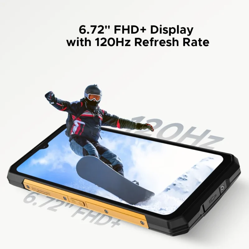 DOOGEE S200 X – Rugged 5G Smartphone, 6,72" FHD+ 120Hz, 12GB+512GB, 10100mAh, 33W - Image 6